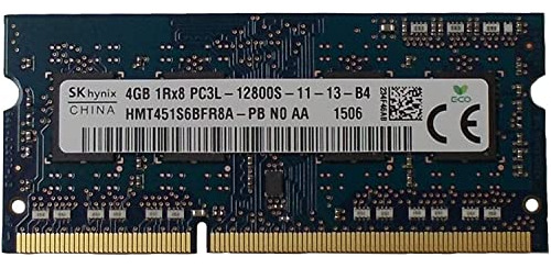 Memoria Ram De 4 Gb (1 X 4 Gb) Ddr3 Pc3-12800, 1600 Mhz, Sod