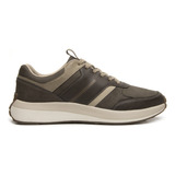 Tenis Flexi Para Hombre Estilo 413903 Taupe