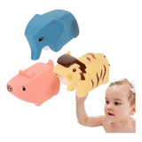 Juguete De Natación Para Bebés Fauna 3pcs La Piscina