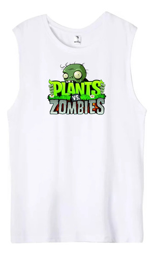 Musculosa Verano Máxima Calidad Plants Vs Zombies