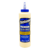 Cola Para Madeira Il Premium Wood Glue 473 Ml Titebond Cor Azul