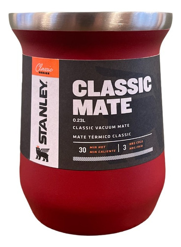 Mate Térmico Stanley Original Color Rojo Lava