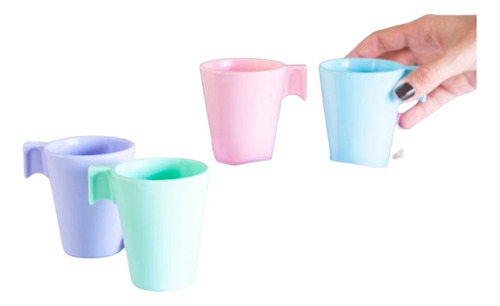 Set X2 Tazas Nespresso Pastel 165 Ml