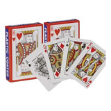 2 Baraja Cartas Poker Naipes Plastico Juego De Mesa Casino