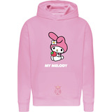 Poleron My Melody - Sanrio - Hello Kitty - Coneja Blanca- Serie - Infantil - Japonesa - Estampaking