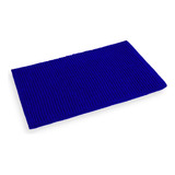 Limpia Pie De Baño Suave 40×60cm Colores Color Azul