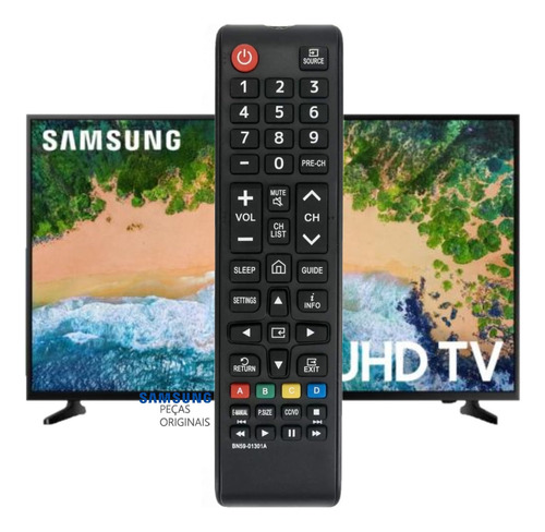 Controle Original Samsung Smart Tv 4k Uhd Bn59-01301a