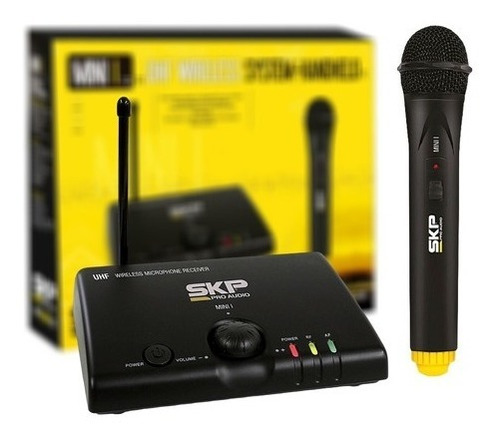 Microfono Inalambrico Skp Mini I Uhf Wireless System