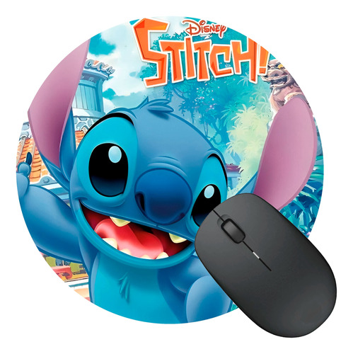 Mousepad Stitch Lilo Ohana Familia 