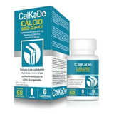 Calkade Cálcio + Vitamina D3 + K2 Catarinense De 60 Comp