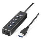 Adaptador 4 Puerto Hub Usb 3.0 5gbps Expansor Para Laptop Pc