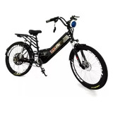 Bicicleta Elétrica Duos Confort Full Preto 800w 48v 15ah