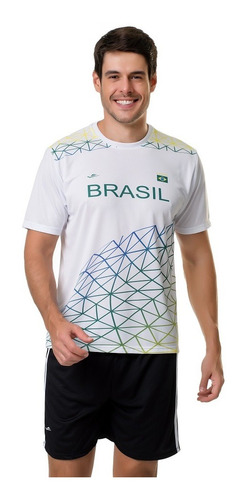 Camisa Elite Seleção Brasil Poliester Torcida Tamanho Grande
