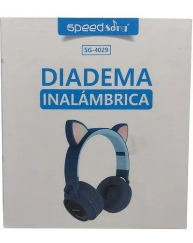 Diadema Inalambrica Orejas De Gato Bluetooth