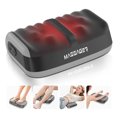 Masajeador De Pies Eléctrico Suzwip Masajeadores Shiatsu Con Calor Y Rodillo Para Pantorrillas Y Piernas, Para Circulación Y Alivio Del Dolor, Hogar Y Oficina, Regalos Para Mujeres Y Hombres | Envío gratis