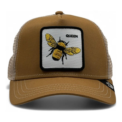 Gorra Goorin Bros Queen Bee | Caqui Abeja Snapback Color Khaki Diseño De La Tela Lisa Talla Unitalla | Meses sin interés