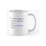 Taza Taza De Café Graciosa Del Código Para Los Programadores