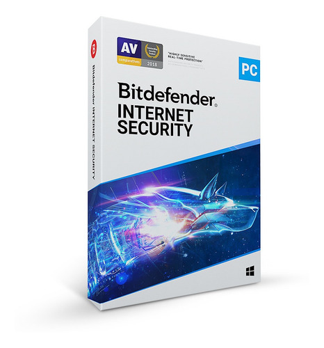 Bitdefender Antivirus Internet Security 1 Usuarios, 1 Año