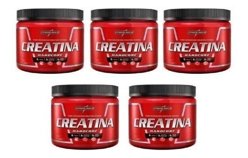 5x Creatinas  Integral Medica Hardcore 150g