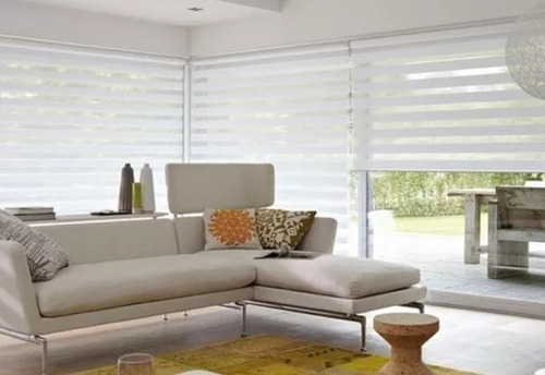 Cortinas Roller Duo Zebra Dia Y Noche 1.50 X 2.00 Metros