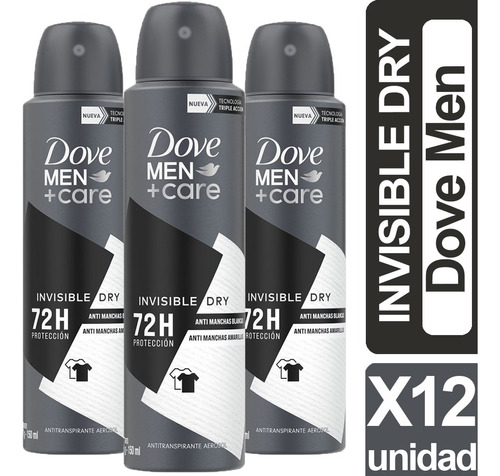 Desodorante Dove Variedades Aromas Pack X12 Envio Gratis..!!