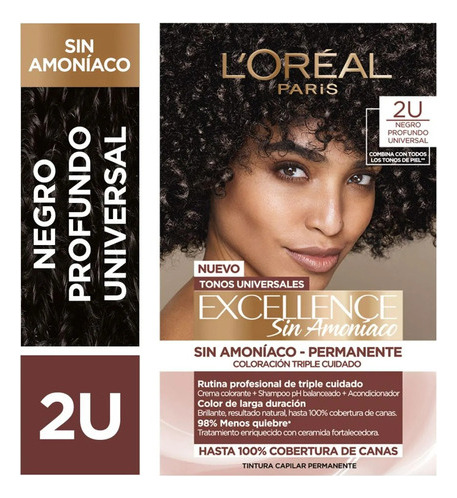 L'oréal Paris Excellence Tintura Permanente Sin Amoníaco  