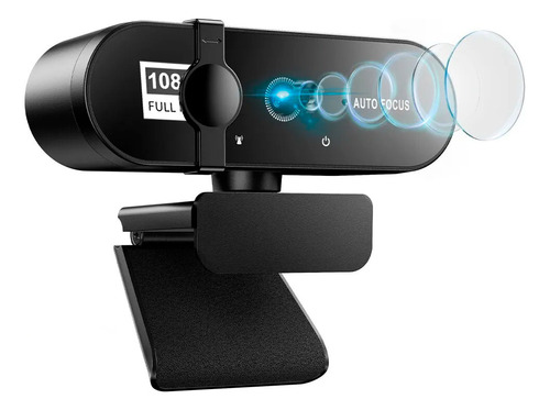 Camara Web Pro 1080p Webcam Videochat Full Hd Con Micrófono