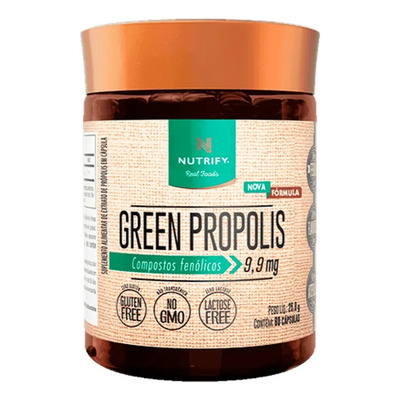 Nutrify - Green Própolis 60 CAPS - Suplemento Natural - Fortalece o Sistema Imunológico - 60 Cápsulas | MercadoLivre