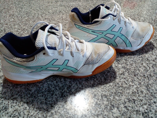 Zapatillas Asics Gel Roket Mujer Nro 37 En Excelente Estado.