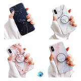 Funda Marmol Compatible Con iPhone Hombre Mujer Goma Moda