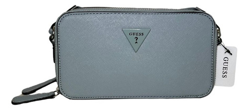 Bolso Guess Crossbody, Charlestown Mini, Color Sky, Guess