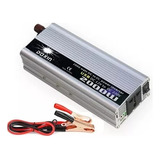 Inversor Conversor 2000w Usb Voltaje Corriente 12v 220v Auto