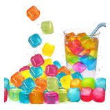 Cubos De Hielo 12pzs Reutilizables Multicolores 