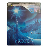 4k Ultra Hd + Blu-ray Frozen Una Aventura Congelada / Steelbook