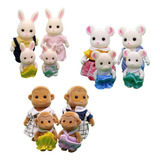 Muñecos Conejos Ratones Changos Estilo Ternurines Sylvanian