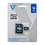 Memoria Micro Sd V7 16gb Clase 10