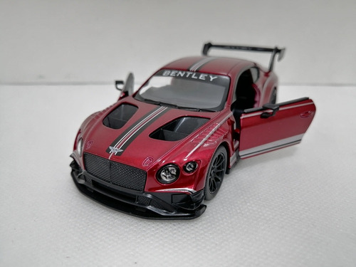 Escala 1:38/ Bentley Continental Gt3/ Kinsmart/ 13cms Largo.