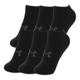 Calcetas Under Armour No Show Lightweight Pack De 6 Pares