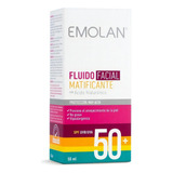 Emolan Fluído Facial Matificante Fps50 Ácido Hialurónico50ml