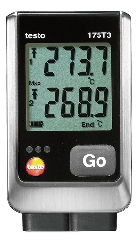 Testo   175t3 Registrador De Datos De Temperatura De 2 Cana.