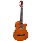 Violão Giannini Nf14 Nylon Flat Cutway Elétrico Ceq Nf-14 Na