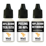 Ácido Retinoico 40%+ Peeling 3d 40%+ Ácido Tca 35%