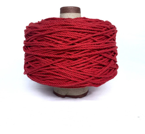 Piola Color Para Macramé Y Crochet, 1kg, 3mm, Calibre #36