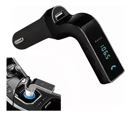 Cargador Receptor Bluetooth Celular Auto Usb Manos Libres