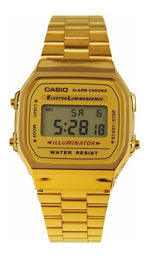 Reloj Casio Retro Unisex A168wg-9wdf  Original