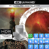 Lord Of The Rings Trilogy Cine Y Extendida 4k Uhd Hdr By Dv