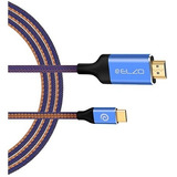 Cable Usb Tipo C A Hdmi (4k @ 60hz) Thunderbolt 3 Compatible