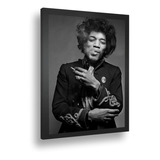 Quadro Decorativo Poster Jimi Hendrix Guitarrista 6 A3