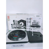 Dj Hero Nintendo Wii! + Jogo Dj Hero 2 Original