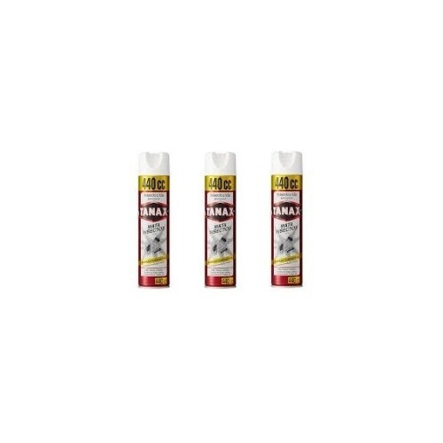 3x Tanax Aerosol Mata Insectos Lata 440cc Envio A Chile